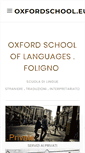 Mobile Screenshot of oxfordschool.eu