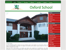 Tablet Screenshot of oxfordschool.cl